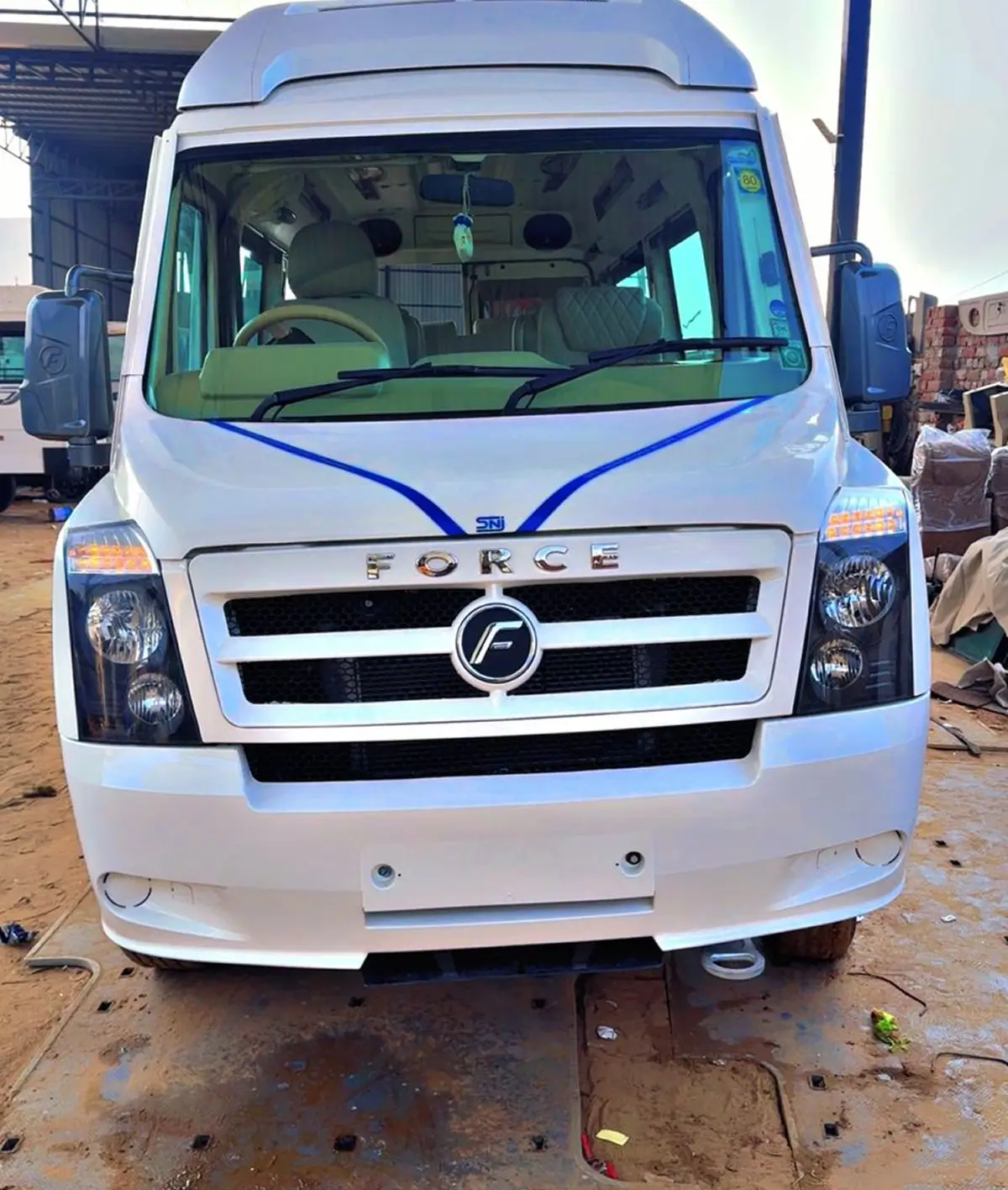 9 Seater Ultra Luxury Tempo Traveller